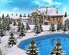 winter villa home