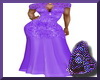 Lavender Lace Gown