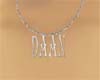 Name necklace Daan