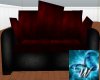 Small couch (Dark Red)