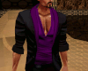 Black N Purple Full Suit