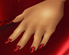 *Ney* Red Silk Nails