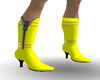 Space Suit Boots Yellow
