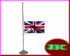 UK Flag - Half Mast