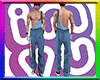 [k] Overoll Jean Blue R