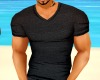 Black Muscle Shirt M