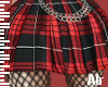 pleated net skirt