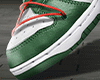 Off-w Dunks Green