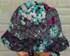 Blue Flower Bucket Hat