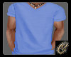 Lt Blue V-Neck Tee