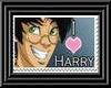 I Love Harry Stamp
