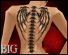 [B] Spine wings tribal