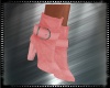 Fall Pink Ankle Boots