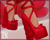 ZK| Ballet Pumps Red
