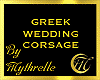 GREEK WEDDING CORSAGE