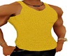 Gold Cable Muscle Tee