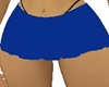 blue pleaed skirt
