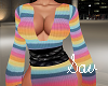 Striped Sweater Dress