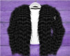 V~ Black Fur Jacket