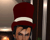 Burgandy Top Hat