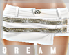 DM~Sexy white skirt PB