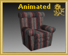 Striped Recliner