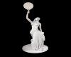 Girl Lamp Statue