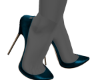 Teal Sexy Pumps
