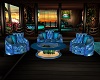 CA Blue Aqua Chair set