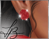 .∟ Red |Earrings