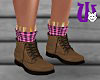 Scarecrow Boots pink
