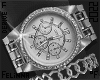 Baddie Silver Watch