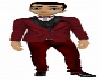 Maroon 3 Piece Man Suit