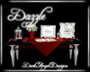 Red Wedding Deco Table