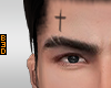 Cross Face Tattoo