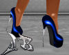 JB Blue Needle Heels