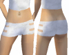 White Velvet Boyshorts