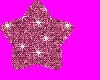 pink star sticker