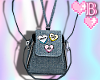 *B Purse;; Denim