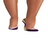 purplewhite heels