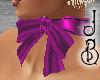 JB Hot Pink Neck Bow