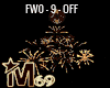 Gold Fireworks NYE