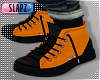 !!S Black Orange 1 Shoes