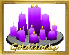 Purple Table Candles - S
