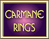 CARMANE WEDDING RINGS