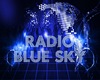 JL RADIO BLUE SKY Sticke
