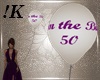 !K!50th Birthday Balloon