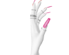 Pink Nails+Rings