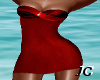 JC~Red Elegant Dress