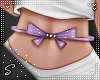 !S Bow Belt Lilac